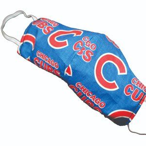 Chicago Cubs MLB Facemask made w Licensed Fabric